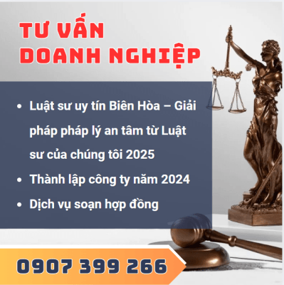 Tư vấn pháp luật Công ty Luật Chính Danh Đồng Nai