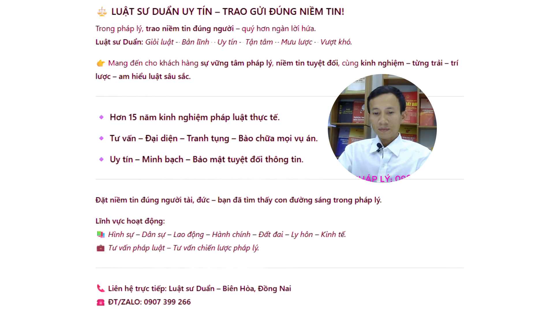 Tầm quan trọng của việc lập di chúc - Luật sư Phạm Văn Duẩn tư vấn tại Đồng Nai