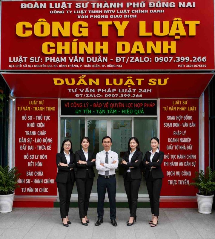 Đội ngũ luật sư tư vấn doanh nghiệp Công ty Luật Chính Danh